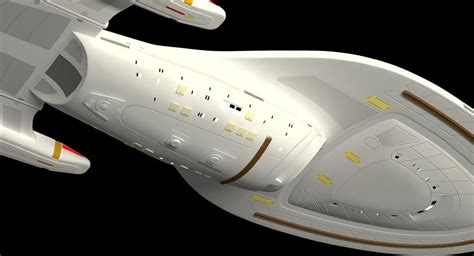 USS Voyager 3D Model $199 - .max - Free3D