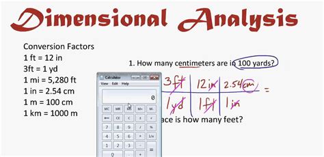 Mike Thinks: What Is Dimensional Analysis?