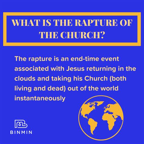 Understanding the Rapture of the Church: 8 Questions and Answers - Binmin