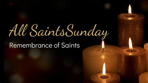 All Saints Sunday | Trinity Lutheran Church