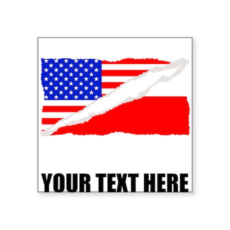 Polish American Flag Sticker by HalfAmerican