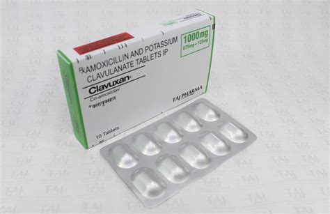 Amoxicillin and Potassium Clavulanate Tablets Manufacturers & Suppliers in India