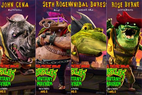 Meet the Mutants of “Teenage Mutant Ninja Turtles: Mutant Mayhem” – Entertainment Rocks