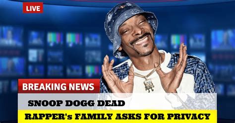 Breaking News: Snoop Dogg Dead - Madhouse Magazine