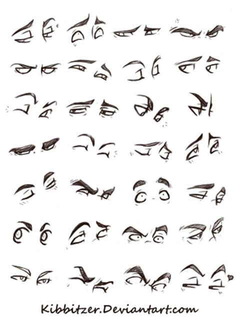 Eyes Reference sheet | Kibbitzer | Drawing expressions, Drawing people, Eye expressions