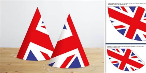 Union Jack Party Hats | Twinkl Party (teacher made) - Twinkl