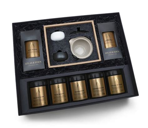 Tea Gift Box With Ceramic Tea Set | Atlas & Eden