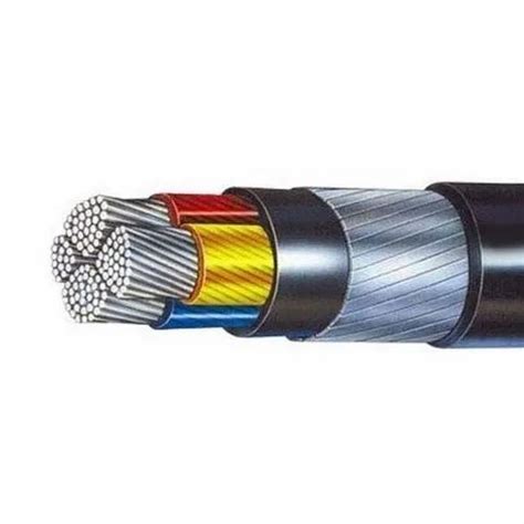 Armoured Cable - 4 Core Aluminium Armoured XLPE Cables, 4 to 240 sq mm Manufacturer from Delhi