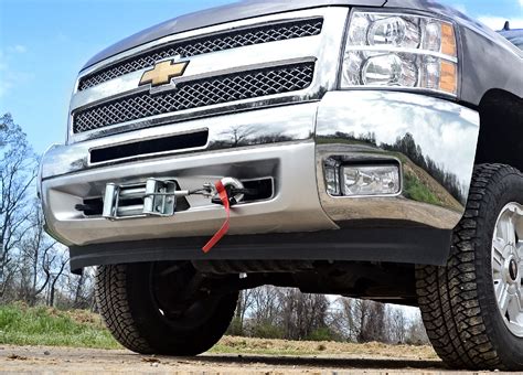 Rough Country Hidden Bumper Winch Mounting Kit fits 2007-2013 Chevy ...