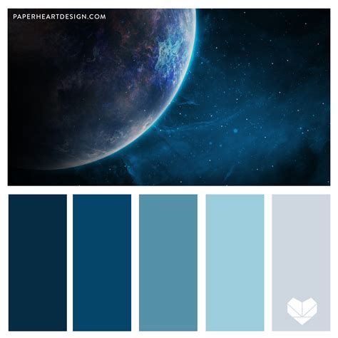 Color Palette: Awesome Space — Paper Heart Design Co.