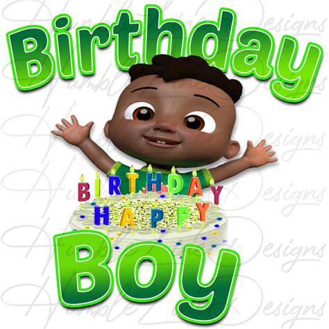 Cocomelon Birthday Boy Cody Cocomelon Bday Party Png File - Etsy Finland