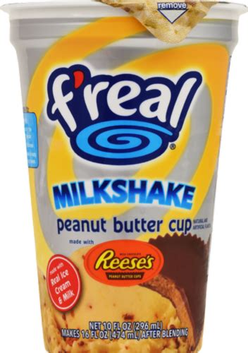 F'Real Reese's Peanut Butter Cup Milkshake, 1 Pint - Kroger