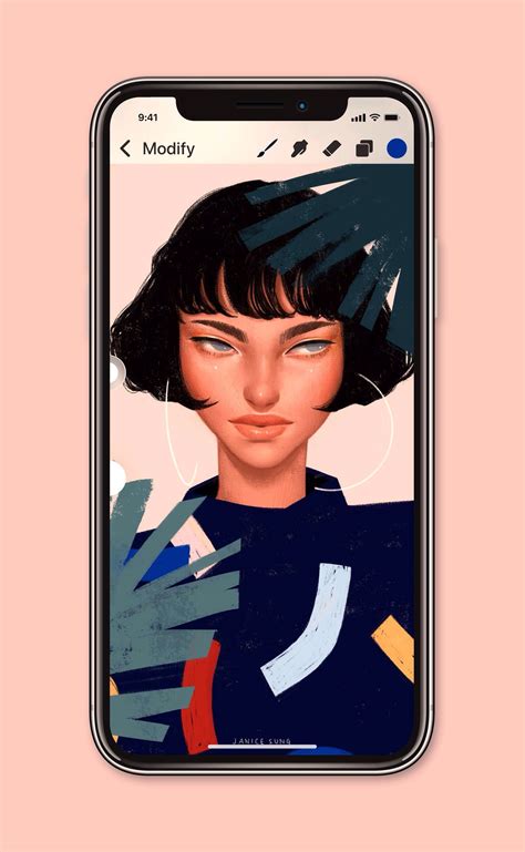 Procreate Pocket 2 optimised for iPhone X and iOS 11 - Digital Arts Digital Painting App ...