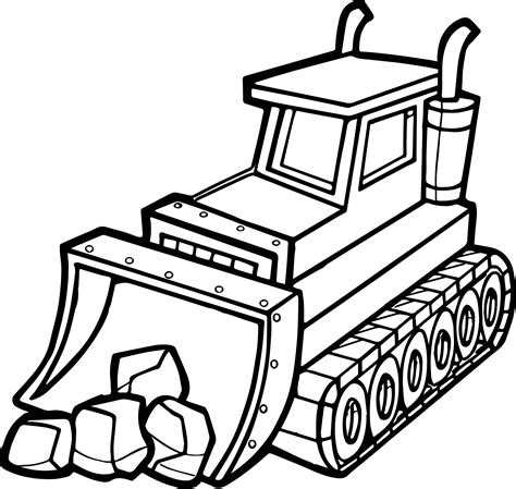 Bulldozer Drawing - ClipArt Best