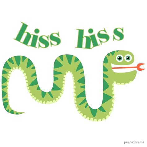 "Animals Reptiles Snake Hiss Hiss" by peacockcards | Redbubble