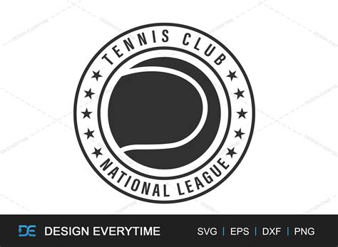 Tennis Vector SVG - Tennis Logo Graphic by DesignEverytime · Creative Fabrica