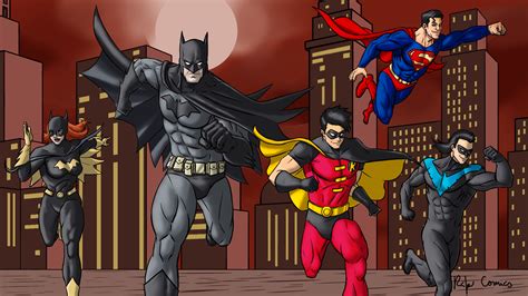 ArtStation - THE NEW BATMAN / SUPERMAN ADVENTURES