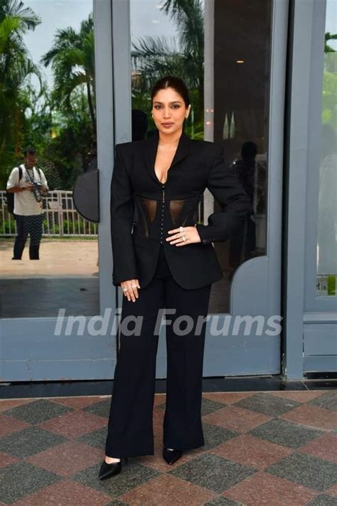 Bhumi Pednekar snapped for FICCI frames 2023