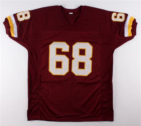 Russ Grimm Signed Redskins Jersey Inscribed "HOF 2010" (JSA COA) | Pristine Auction