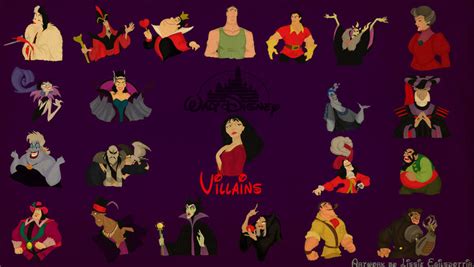 Disney Villains Wallpaper by panda-ai on DeviantArt