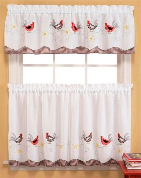 20 Useful Ideas Of Rooster Kitchen Curtains As Part Of Kitchen Decor - Interior Design Inspirations