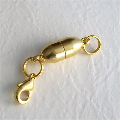 Necklace Converter Gold Magnetic Clasp Extender Disability