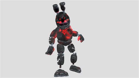 Black Heart Bonnie - Download Free 3D model by OrangeSauceu [57857fb] - Sketchfab