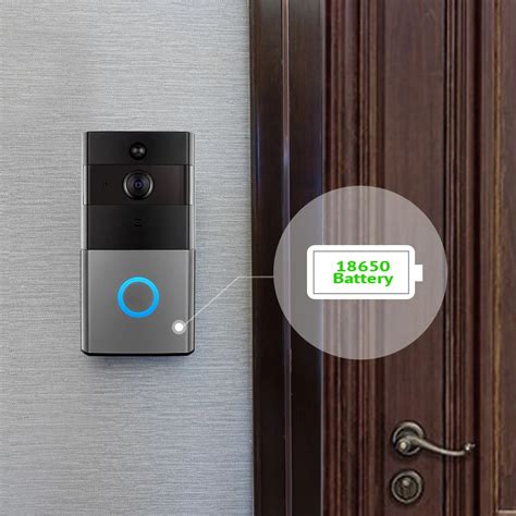 Smart WiFi Wireless Doorbell Camera Ring Visual Intercom Video Doorbell Phone Remote Home ...