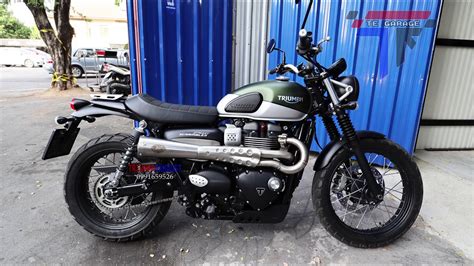 Triumph Scrambler 900 Exhaust | Reviewmotors.co