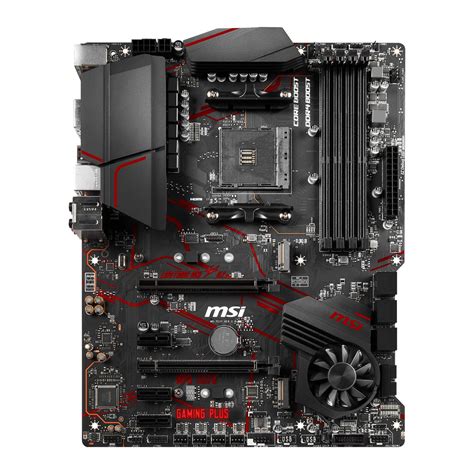 MSI AMD Ryzen X570-GAMING-PLUS AM4 PCIe 4.0 ATX Motherboard | Falcon ...