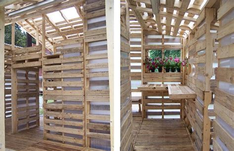 Pallet House by I-Beam Design - A Transitional Shelter