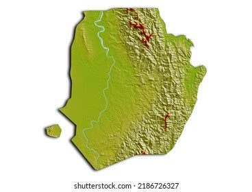 Isabela Philippines Map Shaded Relief Map Stock Illustration 2186726327 | Shutterstock