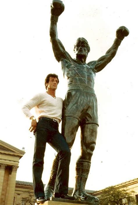 Rocky III statue | Rocky film, Rocky sylvester stallone, Rocky stallone