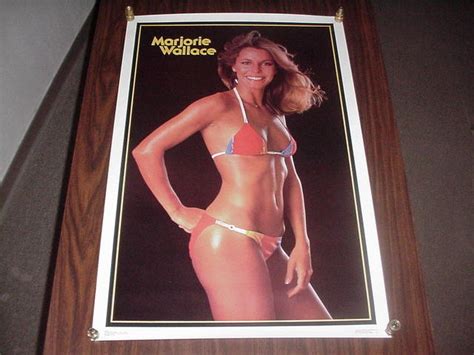 1978 MARJORIE WALLACE POSTER - FORMER MISS WORLD 1973 | #20156684