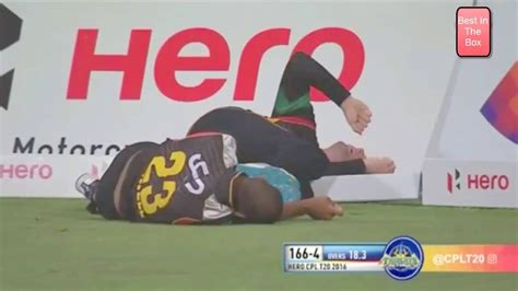 **injuries in sports || cricket injury shocking cricket head clash INJURY.** - YouTube