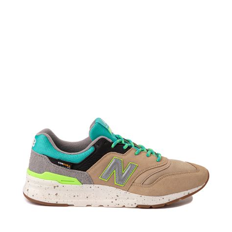 Mens New Balance 997H Athletic Shoe - Tan / Turquoise / Lime | Journeys