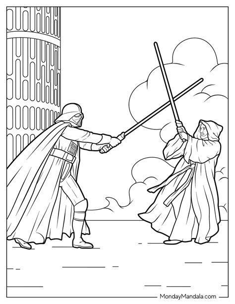 20 Darth Vader Coloring Pages (Free PDF Printables)