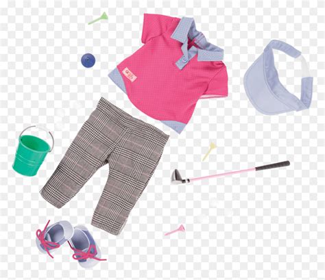 Hole In One Golf Outfit Main Our Generation Doll Golf, Clothing, Apparel, Person HD PNG Download ...