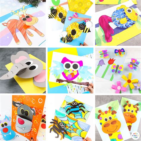 25+ 3D Paper Crafts for Kids - Arty Crafty Kids