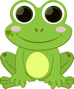 Happy frog face clipart. Free download transparent .PNG | Creazilla