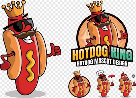 Hotdog king logo, png | PNGWing