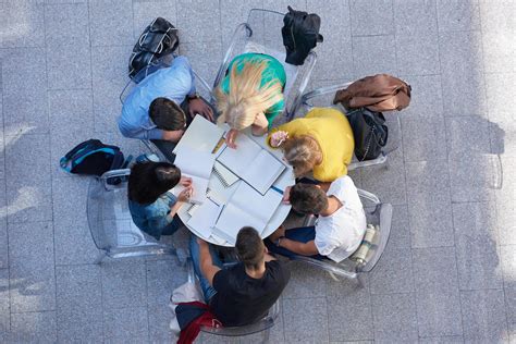 group of students top view 11933089 Stock Photo at Vecteezy