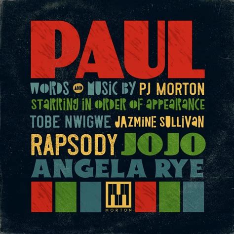 PJ Morton - PAUL Lyrics and Tracklist | Genius