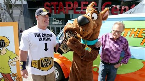 John Cena meets Scooby-Doo at SummerSlam Axxess | John cena, Wrestling ...