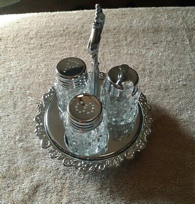 Silverplate - Cruet Set