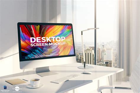 Free Desktop Screen Mockup | Mockuptree