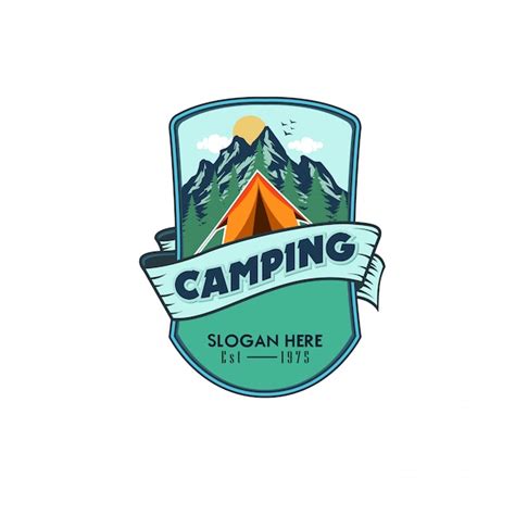 Premium Vector | Template logo camping vector illustration