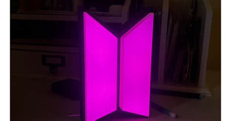 LED Sign - BTS Logo by Matcha JC | Download free STL model | Printables.com