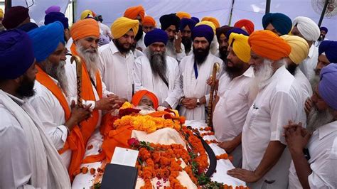 Last Rites of Bapu Tarlok Singh Performed as per Sikh Tenets; Bhog on May 17 | Sikh24.com