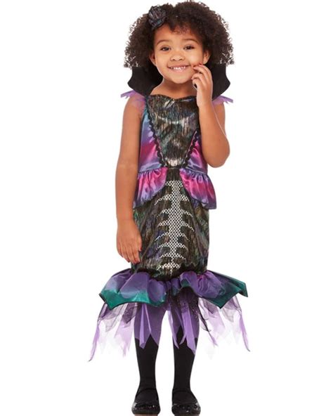 Dark Mermaid Toddler Costume